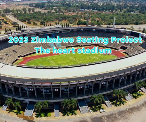 2023 Zimbabve Kalp Stadyumu Oturma Projesi