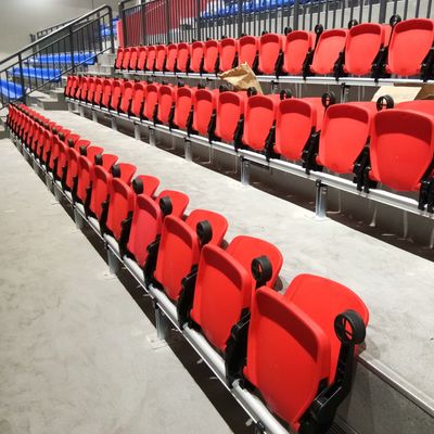 İyi fiyat Zemin / Duvar Tipi PP Plastik Stadyum Koltukları Kolay Kurulum çevrimiçi