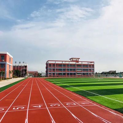 İyi fiyat Özel Süslenmeye Dirençli Atletizm Koşu Yolu - Dayanıklılık Hava Durumu 6Mm çevrimiçi