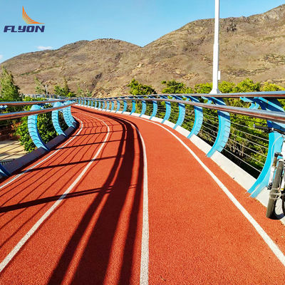 İyi fiyat Spor Koşu Yolu Dışarıda Kauçuk Malzemesi Atletik Koşu Yolu Tartan Yolu için Pu Bağlayıcı çevrimiçi