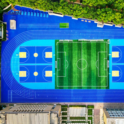 İyi fiyat Polyurethane Yumuşak / Teksturlu Yüzey Spor Mahalleri ITF tarafından Sertifikalı 1. Sınıf Ateş Direnciyle çevrimiçi