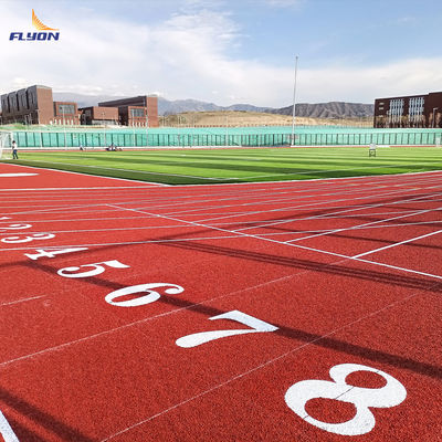 İyi fiyat Atletik Spor Oyunu İçin Çevre Dostu EPDM Sandviç Sistem Koşu Pisti çevrimiçi