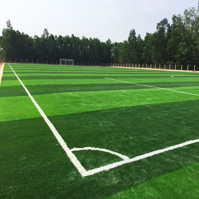 İyi fiyat Futbol Sahası İçin Sentetik Yapay Futbol Sahası Sahte Çim PE PP Malzemesi çevrimiçi