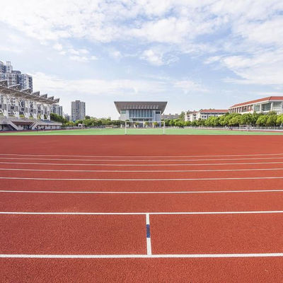 İyi fiyat Okul için IAAF Sertifikası Sentetik Atletizm Pisti Prefabrik Sistem çevrimiçi