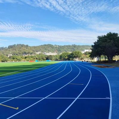İyi fiyat Püskürtme Kaplama Sistemli Çevre Dostu IAAF Onaylı Kauçuk Koşu Parkuru çevrimiçi