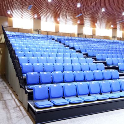 İyi fiyat Modern Geri Çekilebilir Bleacher Oturma, Okul Tiyatrosu İçin Teleskopik Oturma Sistemi çevrimiçi