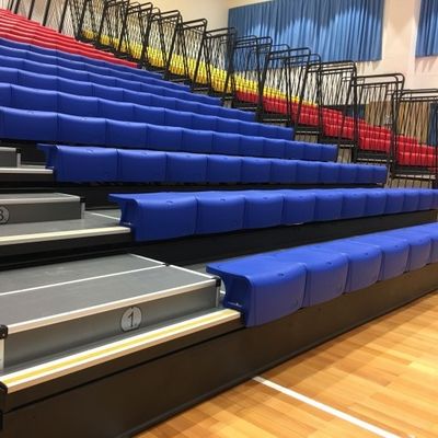 Oditoryum Sinema Stadyumu İçin Öne Monte Geri Çekilebilir Bleacher Oturma