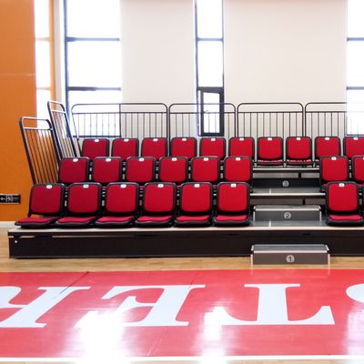İyi fiyat Stadyum Tribünü İçin Yaşlanma Karşıtı Yanmaz Geri Çekilebilir Bleacher Oturma çevrimiçi