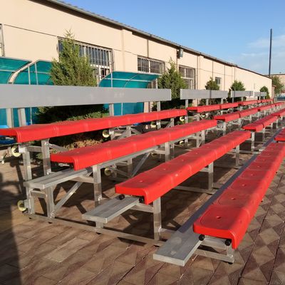 İyi fiyat Plastik Koltuklu Taşınabilir Stadyum Açık Metal Tribünler Alüminyum Malzeme çevrimiçi