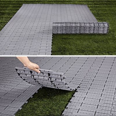 Stadyum OEM için 18 mm Taşınabilir Etkinlik Döşeme PP Kilitli Döşeme