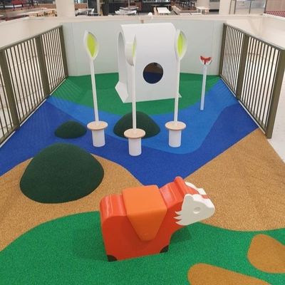 Anaokulu Alanı Döşeme İçin Çevre Dostu EPDM Kauçuk Peletler