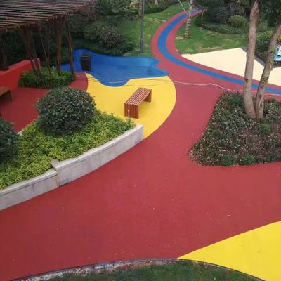 İyi fiyat Park Geçit Bahçesi İçin Toksik Olmayan EPDM Renkli Kauçuk Granüller çevrimiçi