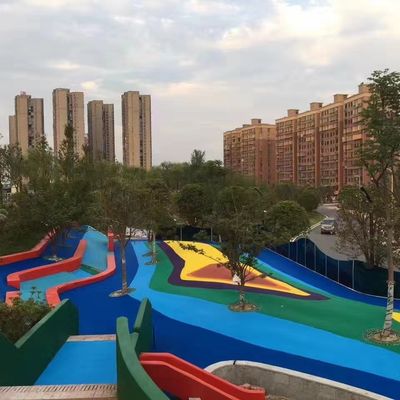 İyi fiyat Stadyum Yürüyüş Yolu Anaokulu için 3mm Kalınlık EPDM Kauçuk Granül Peletler çevrimiçi