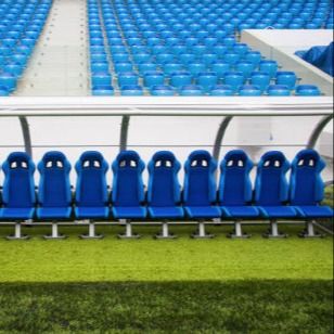 İyi fiyat 12 Koltuk Açık Stadyum Oturma, Okul Stadyumu İçin Futbol Barınak Tezgahı çevrimiçi