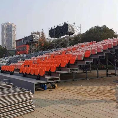 Açık Futbol Sahası Stadyum Koltuğu İçin HDPE Plastik Stadyum Oturma