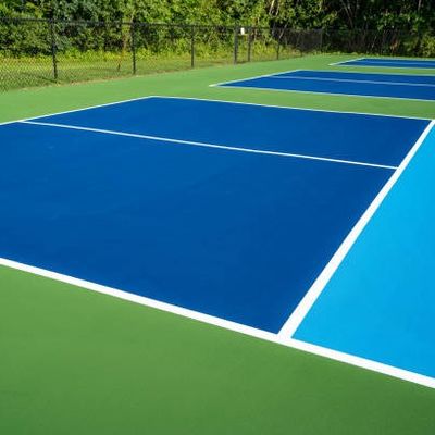 Pickleball Yüzey Özelleştirilmiş Renkler Pickleball Mahkemesi Mat Spor Pickleball Döşeme