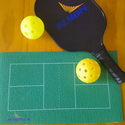 Kişisel olarak hazırlanmış kaymaya dayanıklı 45 lbs'lik pickleball bahçesi paspası dayanıklı ve güvenli