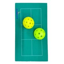 Profesyonel UV koruması için 45 poundluk pürüzsüz pickleball bahçe paspası
