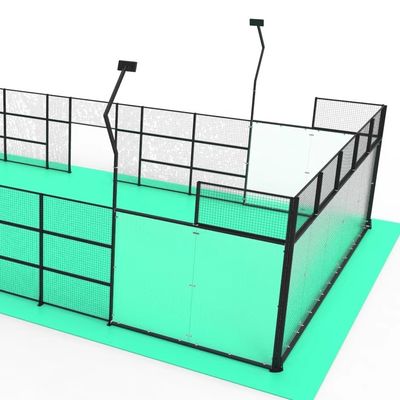 İyi fiyat Yumuşak yüzeyli 1 yıllık standart padel tenis sahası çevrimiçi