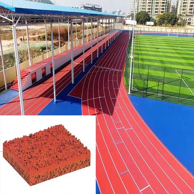 İyi fiyat 6 mm kalınlığında düşük bakım ile özel sporcu koşu pistleri çevrimiçi