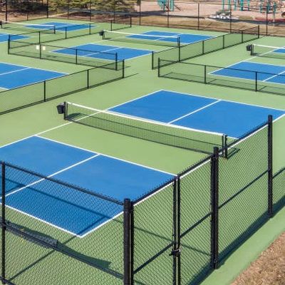 Her Hava Koşulları İçin Süslenmeye Karşı Dayanıklı Pickleball Alanları Zemini