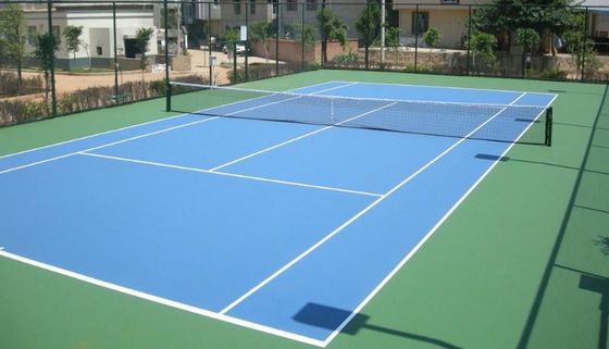 Sınıf 1 Yangına Dirençli PU Spor Zemin Polyurethane reçine ile