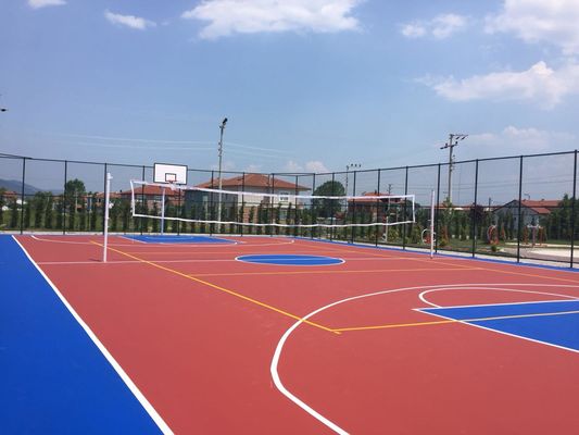 İyi fiyat ITF Standart Turnuvaları İçin Polyurethane reçine PU Spor zemin paspası çevrimiçi