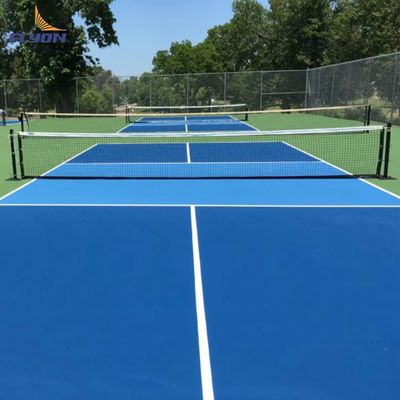 İyi fiyat Ekoloji dostu Anti kayma UV dirençli PVC Pickleball Court Mat Soluma Dayanıklı 3mm çevrimiçi