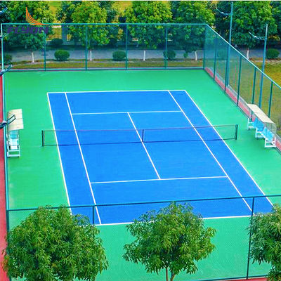 İyi fiyat Polyurethane Spor Zeminleri Temizlenmesi ve Bakımı Kolay Spor Sahnesinin Zeminleri çevrimiçi