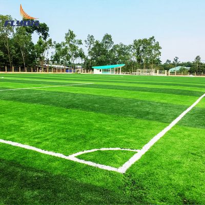 İyi fiyat Yüksek yoğunluk 40-60mm Yeşil PE PP Yapay Sentetik Çim Futbol Futbol Stadyumları için çevrimiçi