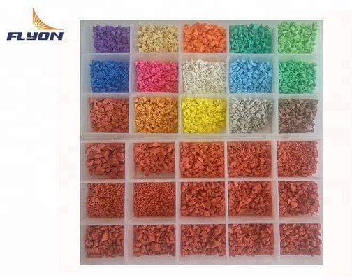 İyi fiyat Sınıf B1 Yangına dayanıklı EPDM Kauçuk Granülsüz Oyun alanı yüzeyi için Mükemmel Hava UV Direnci çevrimiçi