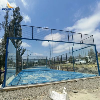 İyi fiyat Kolay Kurulum Padel Tenis Sahası Yeşil Standart Boyut çevrimiçi