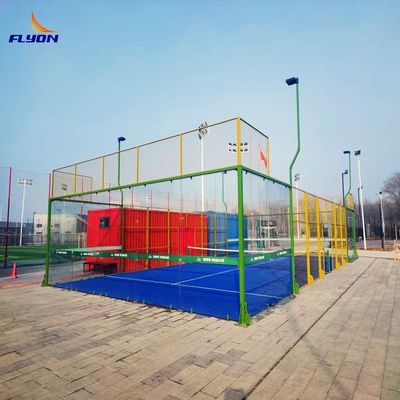 İyi fiyat Standart boyutlar ve yeşil alanlar için sentetik malzeme padel tenis sahası çevrimiçi