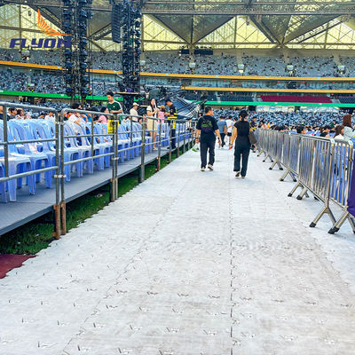 Yüksek dayanıklı taşınabilir olay zemin Ateşe dayanıklı Kurulumu kolay Yüksek dayanıklılık