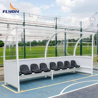 İyi fiyat Taşınabilir Bench Shelter Logo / Takım Adı için Yüksek Dayanıklılık Özellik Seçenekleri çevrimiçi