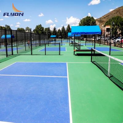 Pickleball Mahkemesi Mat Mahkemenin Boyutu Uzun Süren Performans için 60 * 30ft Seçeneği