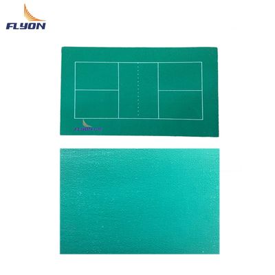 İyi fiyat Süslenmeye karşı dayanıklı taşınabilir pickleball mahkemesi zemin rulo boyutu 6.56*32.81ft 215.23 Sqft Temizliği kolay çevrimiçi