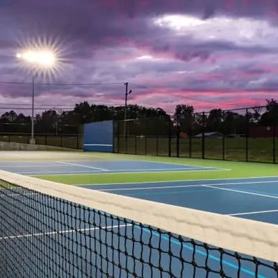 UV Koruma Yeşil Üst Kat Top- Arcylic Kaplama Kristal Kumlu Pickleball Court Mat