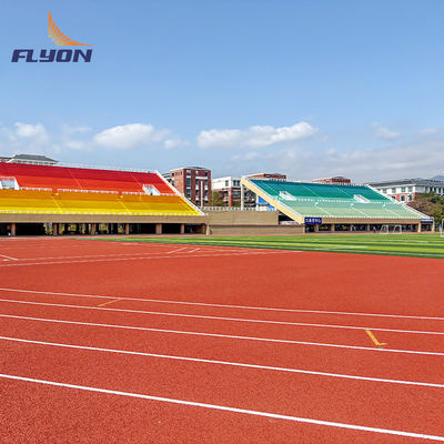 İyi fiyat Stadyumlar ve oyun alanları için dikişsiz kauçuk koşu pistleri EPDM Tartan Track için PU bağlayıcı çevrimiçi