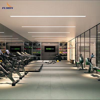 Spor Salonları ve Oyun Alanları için Kaydırmaz Kauçuk Zemin Matı 15-45cm Kalınlığında