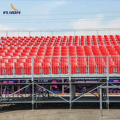 İyi fiyat Fast Install Bleacher Use Plastic Folding Football Stadium Demountable Seat/bleacher çevrimiçi