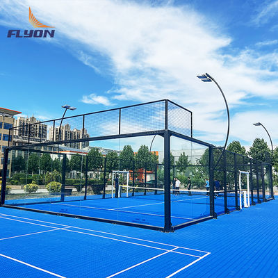 İyi fiyat Standart Boyutlu Sentetik Padel Tenis Sahası Yeşil Yüzey Kaplama çevrimiçi
