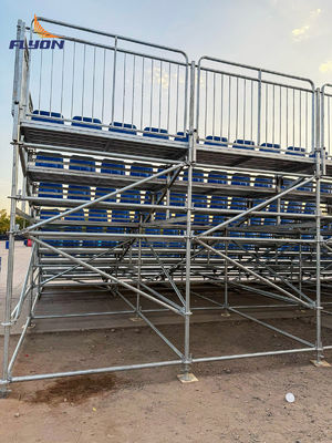 İyi fiyat Customized Size Aluminum Grandstand with 2 Years Warranty and CE ISO9001 ISO14001 ISO45001 TUV SGS Certified çevrimiçi