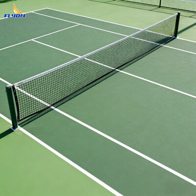 İyi fiyat Özelleştirilebilir Renkler Pickleball Court Mat 215.23 Sqft Roll Boyutu ve 44 * 20ft veya 60 * 30ft Mahkemeler için Kolay Kurulum çevrimiçi