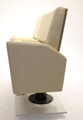 İyi fiyat Ticari Dayanıklı Modern Tiyatro Koltukları EN1021 Yangın Sınıfı Tamamen Döşemeli Sinemalar İçin çevrimiçi