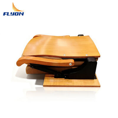 İyi fiyat Dayanıklı Yumuşak Yastıklı Geri Çekilebilir Tribünler Sinemalar, Konferans Salonları ve Etkinlikler için Ayarlanabilir Öne Monte Döşemeli Koltuklar çevrimiçi