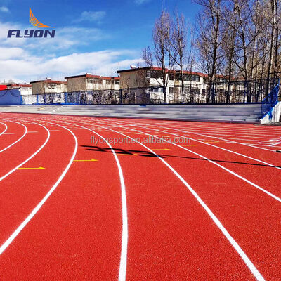 İyi fiyat Çevre dostu Şok emici kayma karşıtı yüzey sandviç sistemi spor alanları için tartan pist çevrimiçi