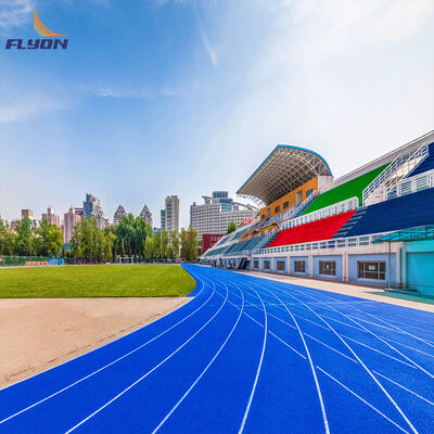 İyi fiyat Çevre dostu Şok emici Kayma karşıtı Sandviç Sistemi Atletizm koşusu için Tartan Track çevrimiçi