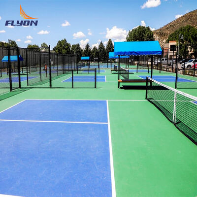 İyi fiyat Profesyonel Kayma Karşıtı Taşınabilir Pickleball Court Mat çevrimiçi
