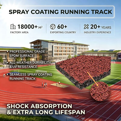 İyi fiyat Atletizm ve sentetik yüzeyler için 10+ yıllık dayanıklılık ile UV Dirençli Solunumlu SPRAY PU Koşu Yolu çevrimiçi